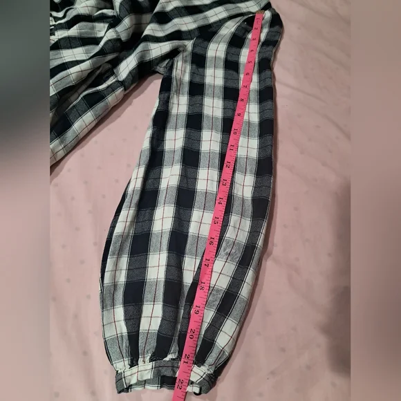 Maeve by Anthropologie Tiered Plaid Mini Dress - Size M Like New - Picture 5 of 16